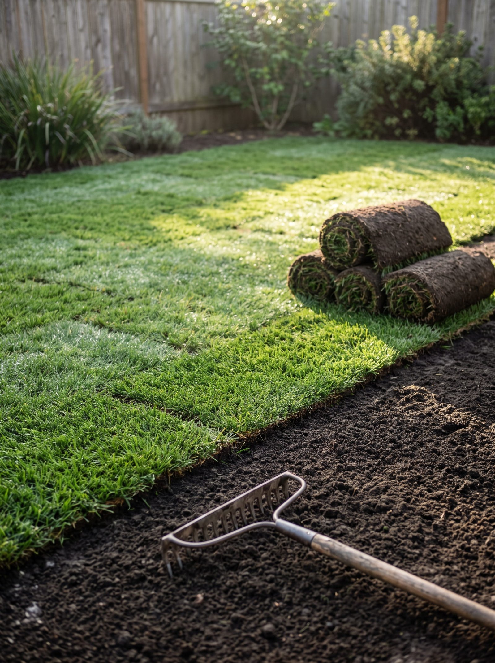 Lawn sod guide